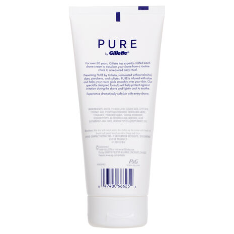 Pure Soothing Shave Cream 170g